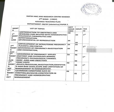 ADVANCE TEACHING PLAN 2025-26
